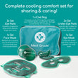 Load image into Gallery viewer, Medi Grade Cooling Gel Mask Set – Reusable Gel Pack for Face