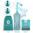 Load image into Gallery viewer, Medi Grade Nasal Rinse Bottle, storage bag, nasal rinse sachets, and its 2 nasal rinse tips