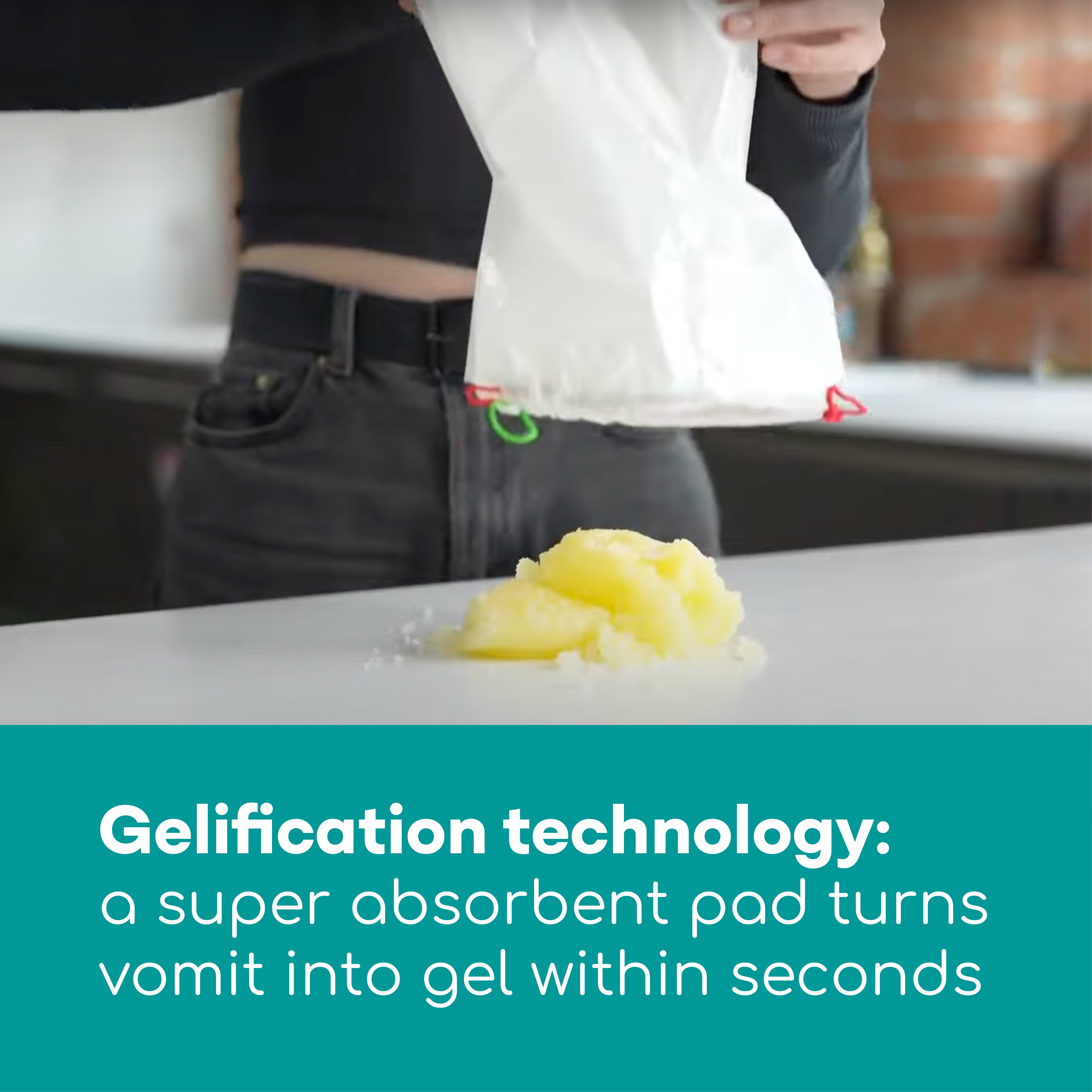 Medi Grade Travel Vomit Bag, Pack of 10 - Disposable Sick Bags