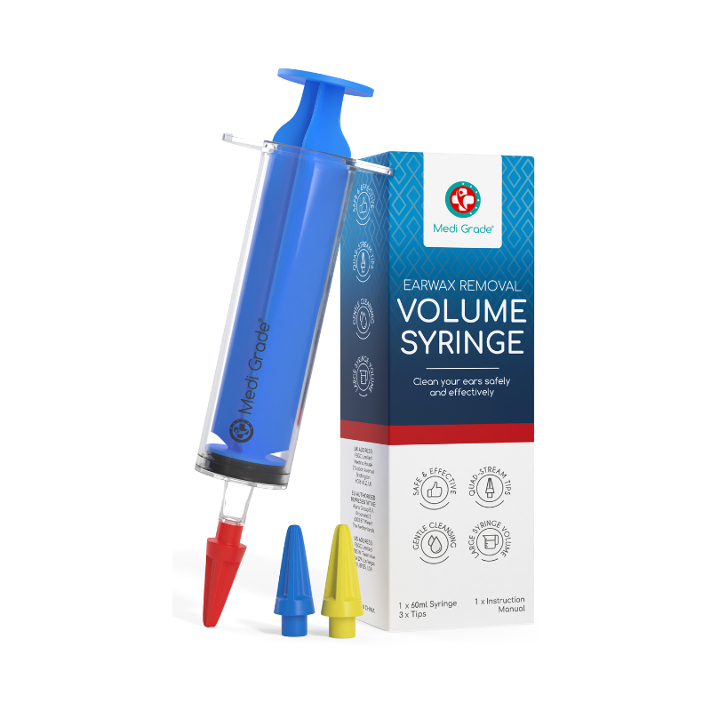 Medi Grade Ear Syringe Volume Pack - Ear Wax Cleaning at Home