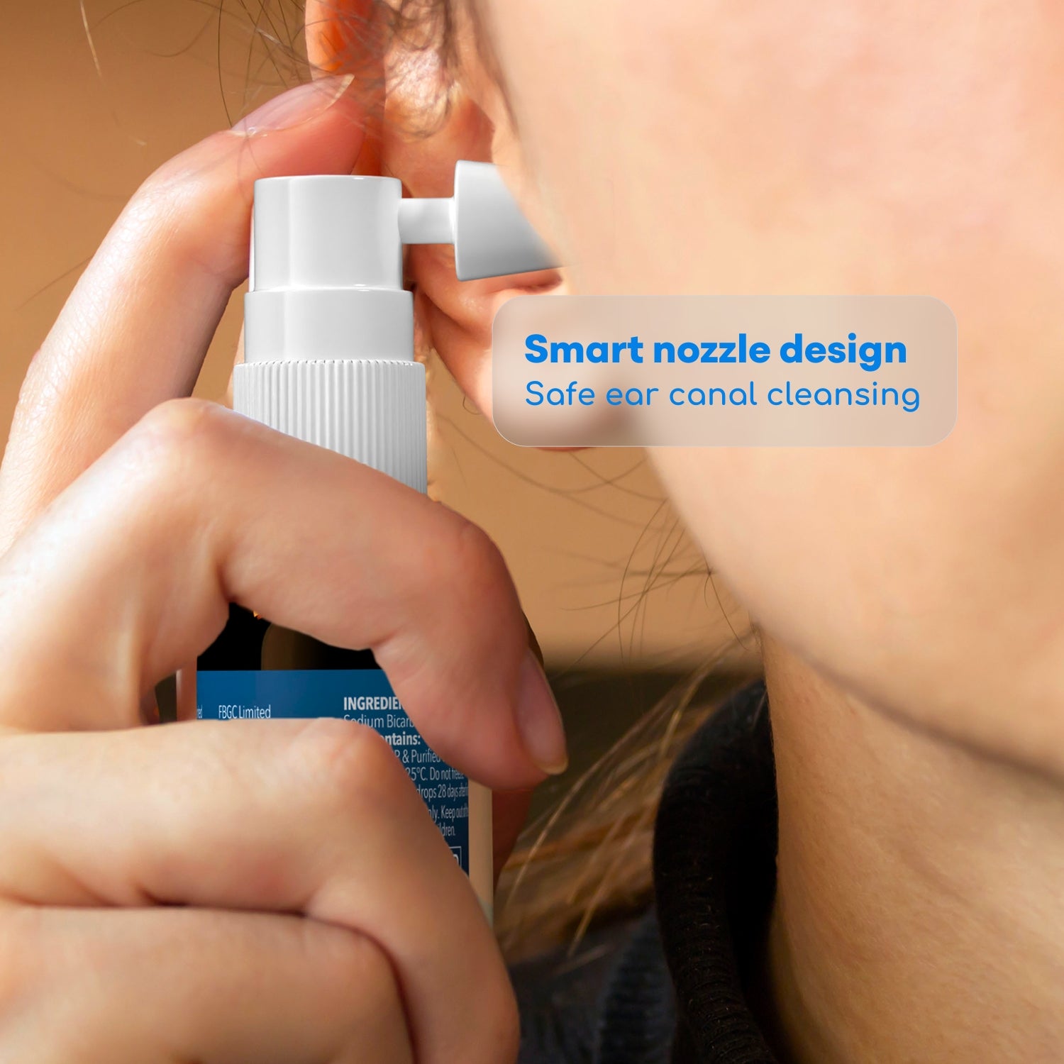 Medi Grade Sodium Bicarbonate Ear Spray - for Blocked Ears and Wax Removal
