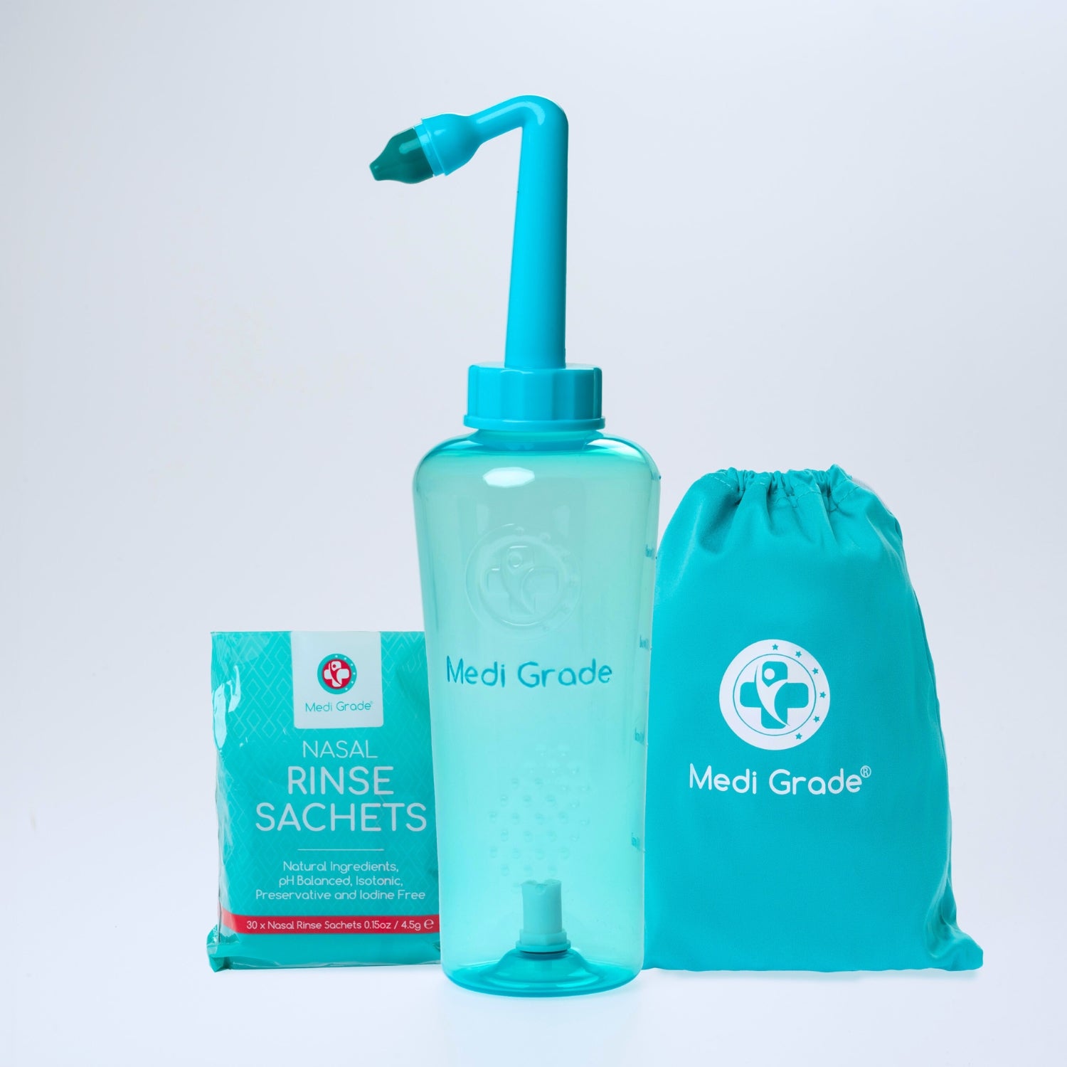 Medi Grade 500ml Nose Rinse Bottle – Gentle Nasal Rinse at Home