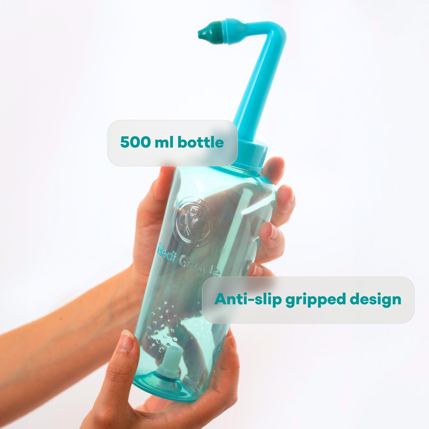 Medi Grade 500ml Nose Rinse Bottle – Gentle Nasal Rinse at Home