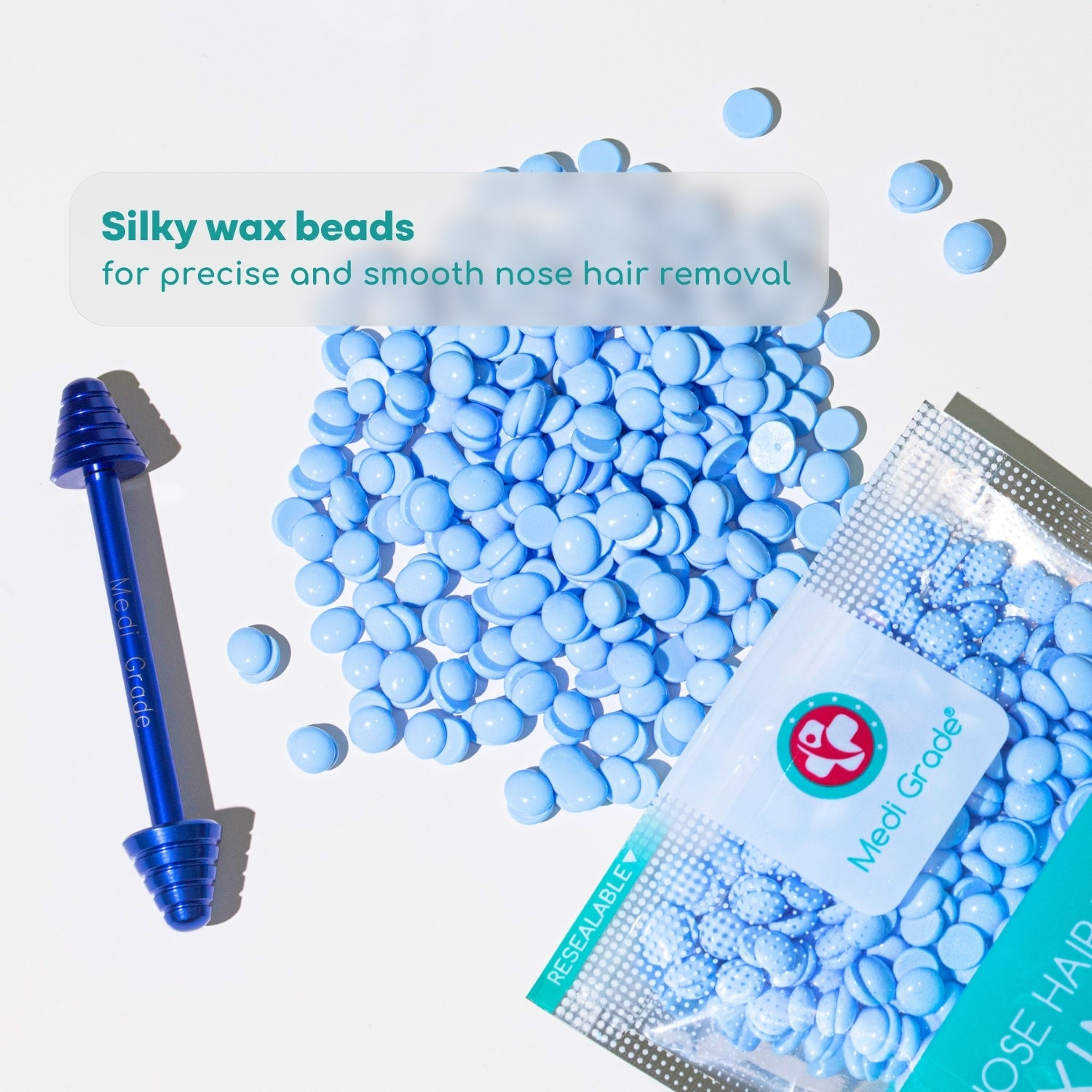 Medi Grade Nose Waxing Kit - Nose Hair Removal Wax at Home