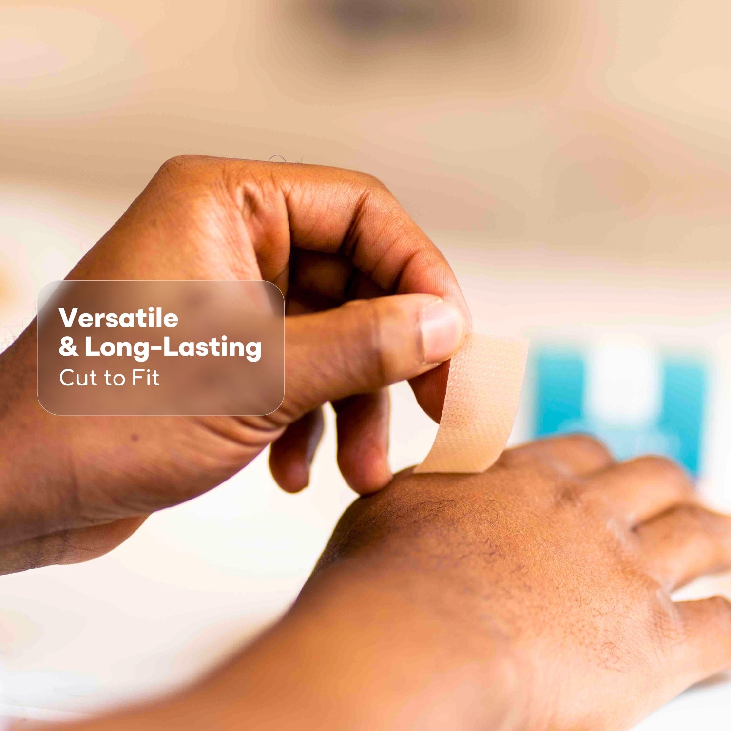 Medi Grade Silicone Scar Tape, 2 Meters, with Hygienic Case - Reusable and Eco-Friendly Silicone Scar Tape