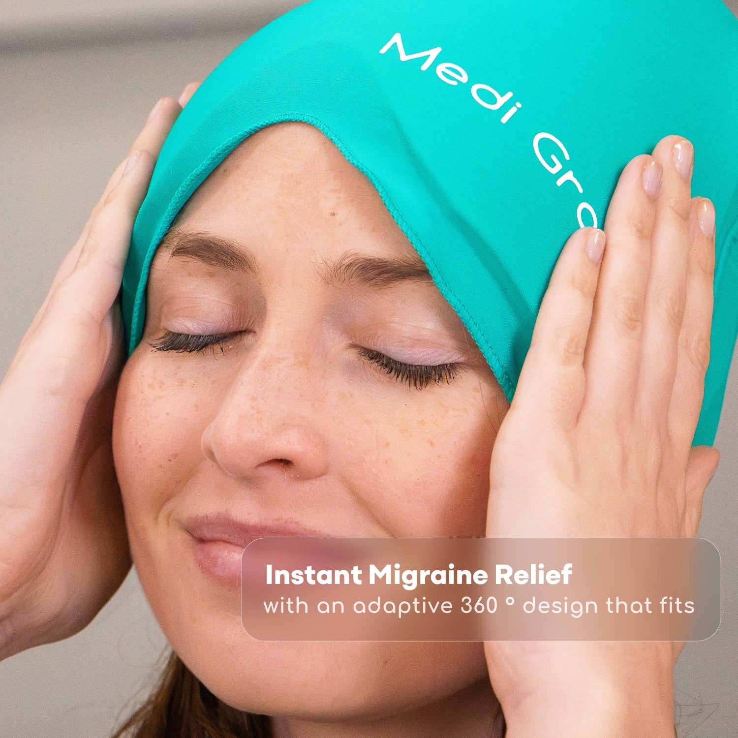 Medi Grade Migraine Relief Cap - Gel Migraine Cap for Cold Therapy