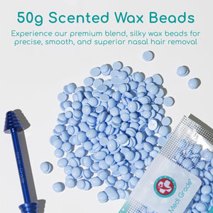 50g of Wax beads and nose metal applicator for nose wax kit