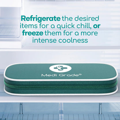 Medi Grade Gel Eye Mask Set - Cooling Gel Pack for Eyes
