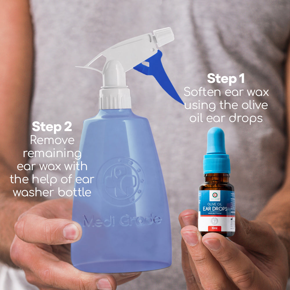 Medi Grade Ear Wax Removal Kit - Home Ear Cleaning Kit