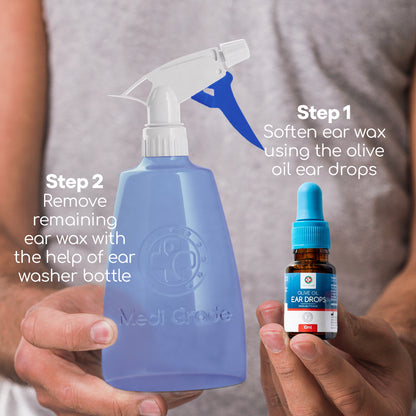 Medi Grade Ear Wax Removal Kit - Home Ear Cleaning Kit