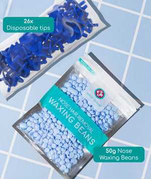Medi Grade Nose Waxing Beads and Replacement Tips for the Medi Grade Nose Waxing Pack - Nose Hair Removal Wax at Home
