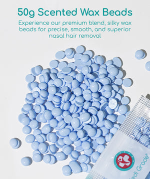 Medi Grade Nose Waxing Beads and Replacement Tips for the Medi Grade Nose Waxing Pack - Nose Hair Removal Wax at Home