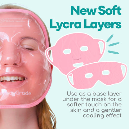 Medi Grade Gel Face Set - Soothe and Rejuvenate Skin, Pink Set