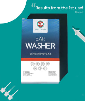 Medi Grade Ear Washer Bottle – Ear Irrigation at Home