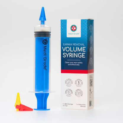 Medi Grade Ear Syringe Volume Pack - Ear Wax Cleaning at Home