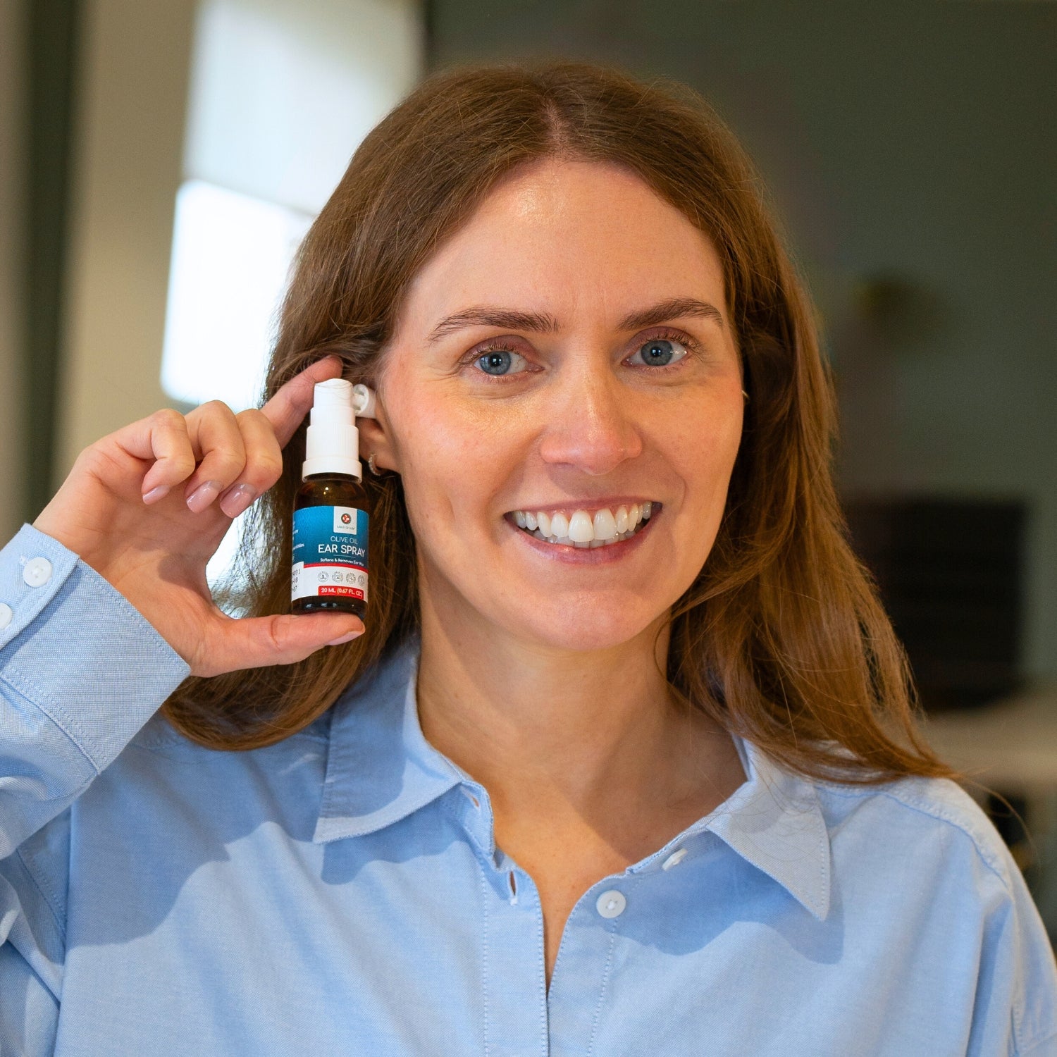 Medi Grade Olive Oil Ear Spray – 100% Natural Ear Oil Spray