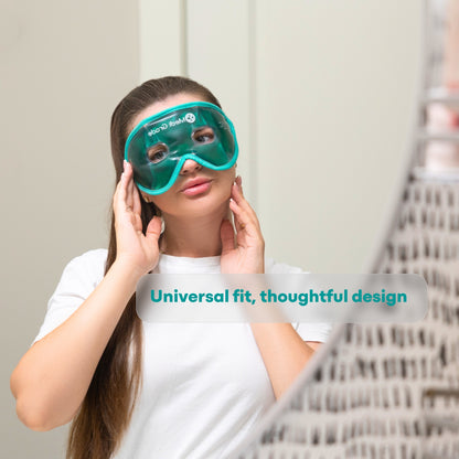 Medi Grade Gel Eye Mask Set - Cooling Gel Pack for Eyes
