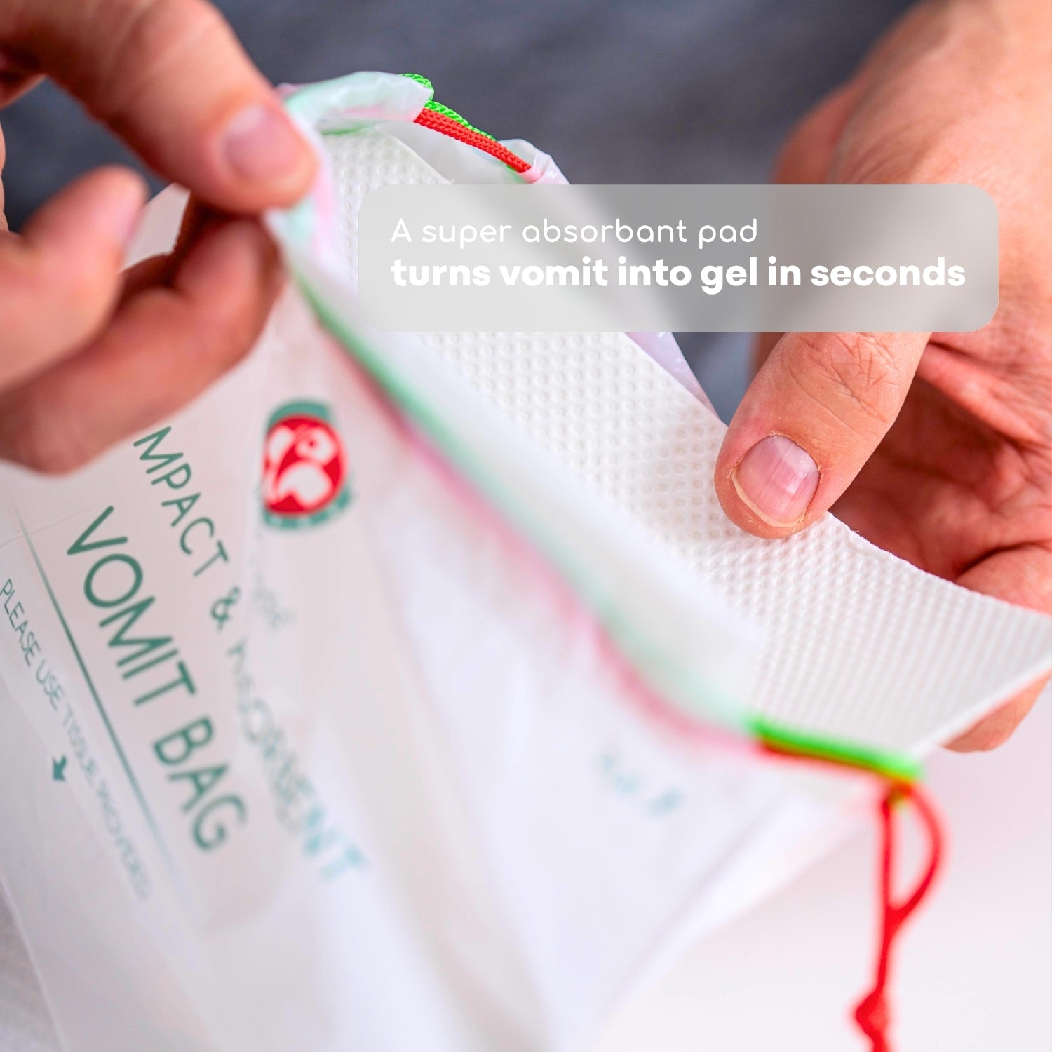 Medi Grade Travel Vomit Bag, Pack of 22 - Disposable Sick Bags