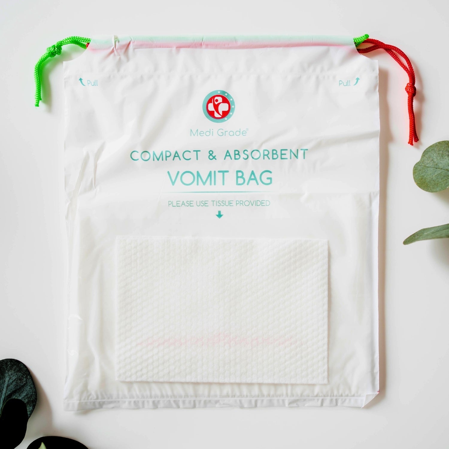 Medi Grade Travel Vomit Bag, Pack of 22 - Disposable Sick Bags