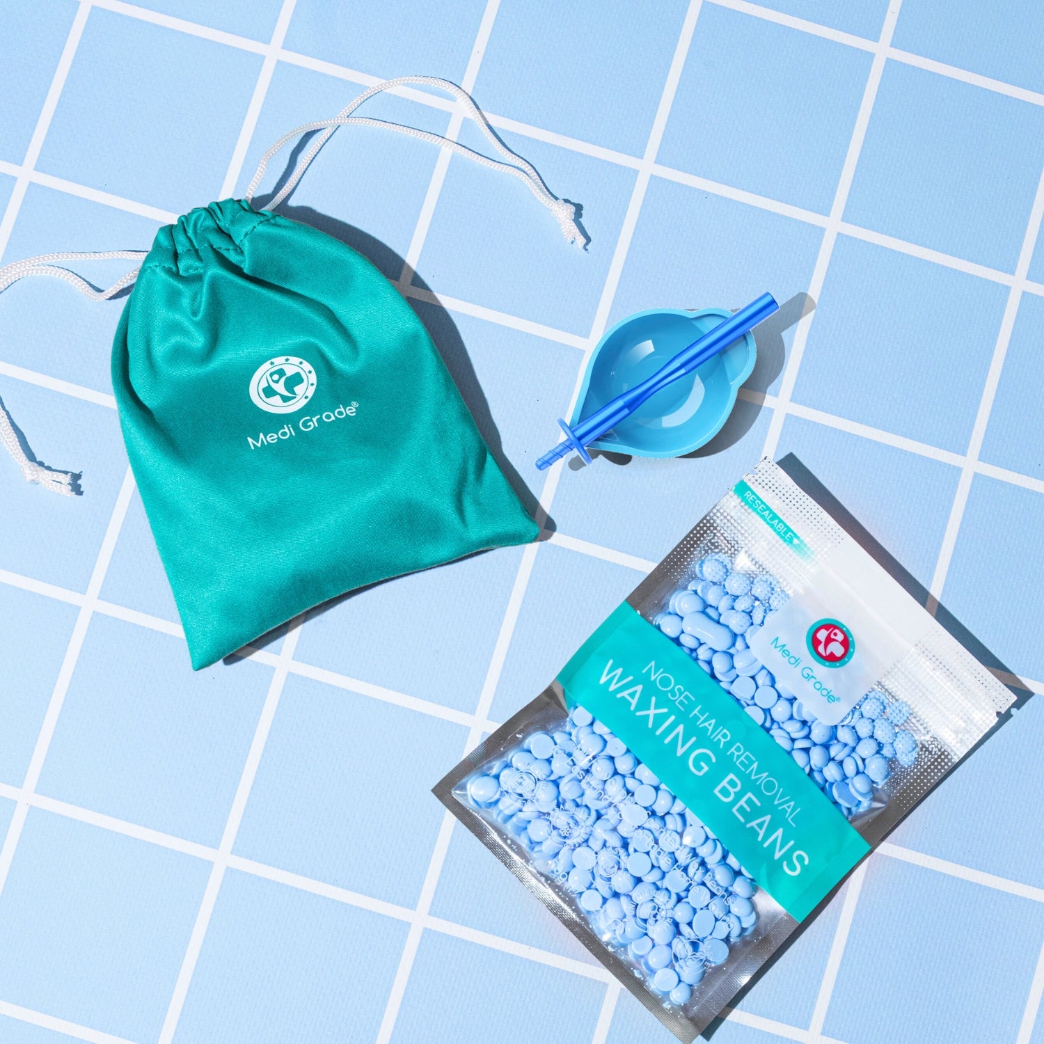 Medi Grade Nose Waxing Set - Nose Hair Removal Wax at Home