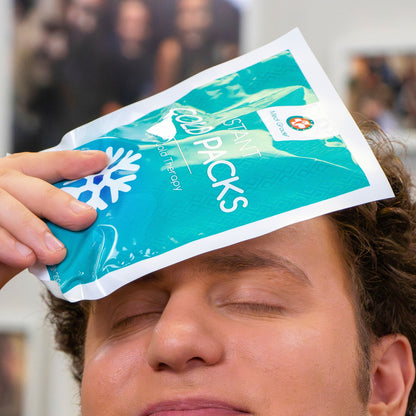 Medi Grade Instant Cold Pack, 25 Packs of 200g (6”x8”) - for Injuries with Stabilisation Band