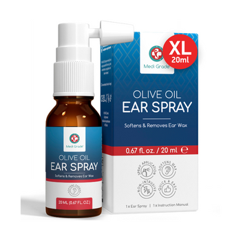 Medi Grade Olive Oil Ear Spray – 100% Natural Ear Oil Spray